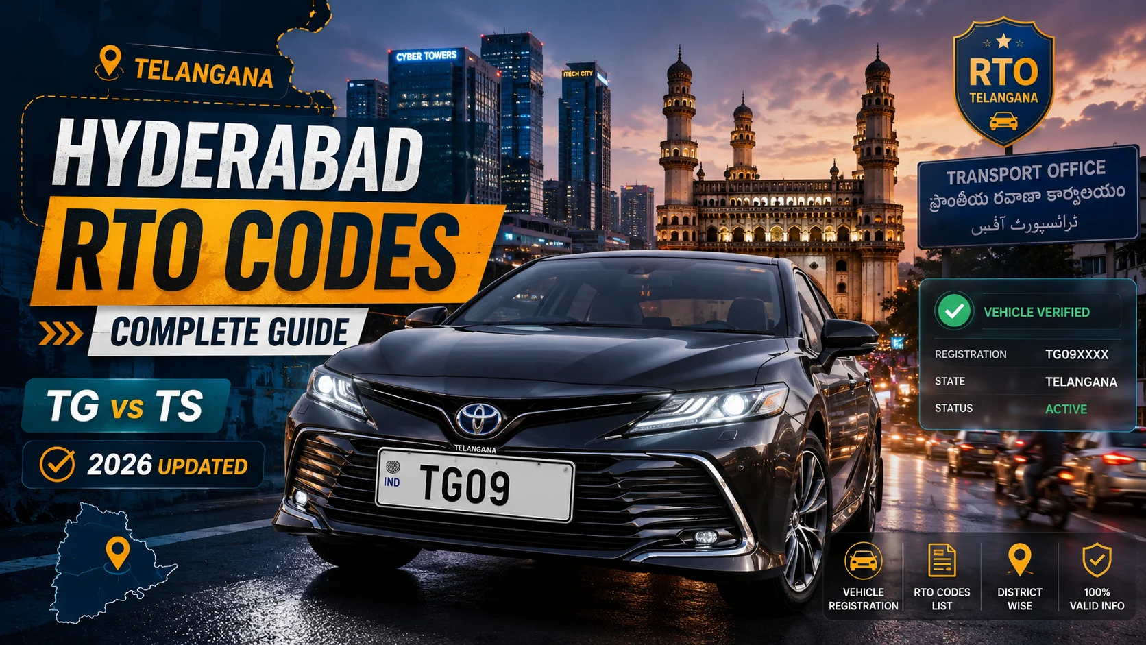 Telangana vehicle number